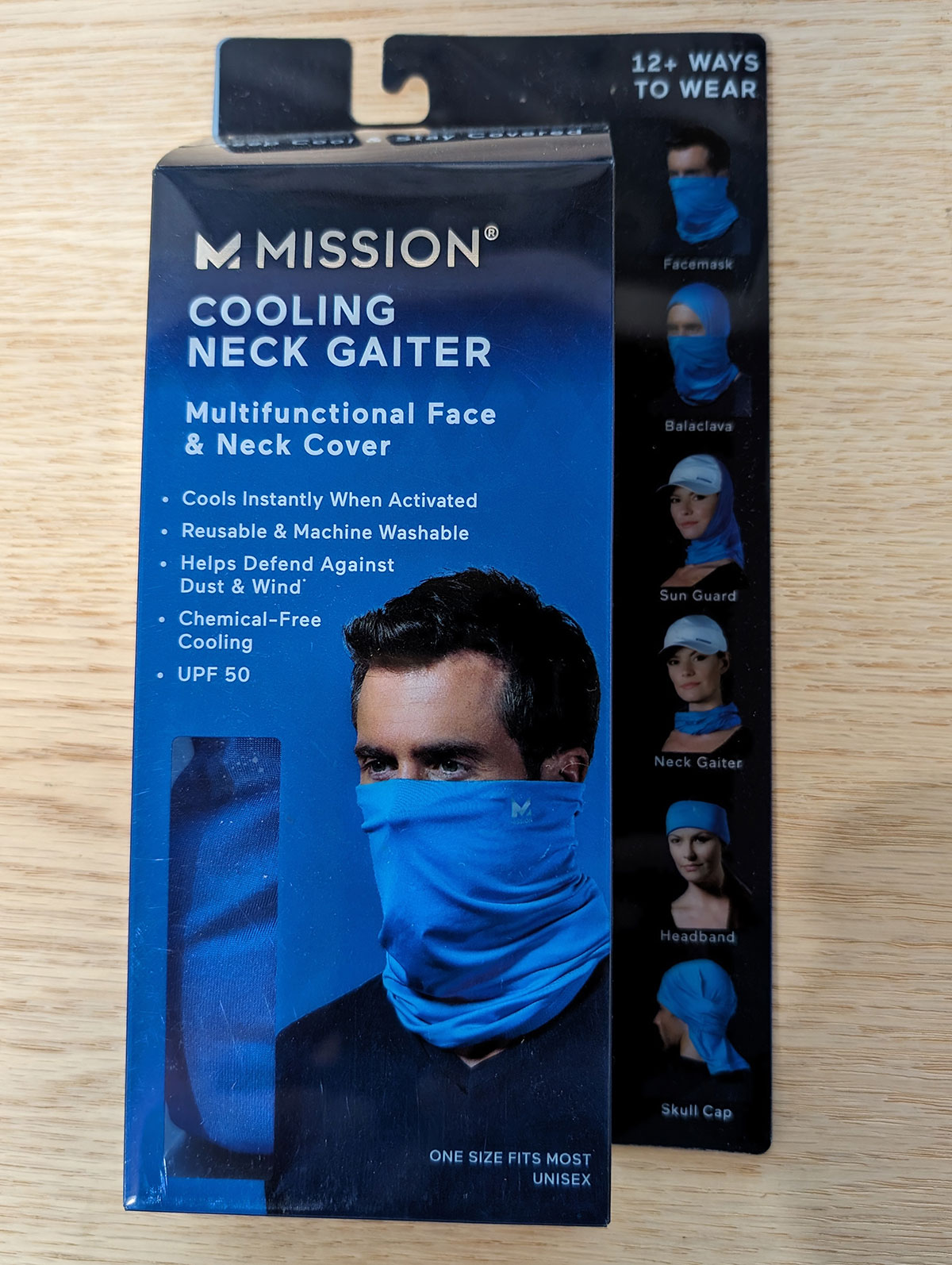 Blue Neck Gaiter