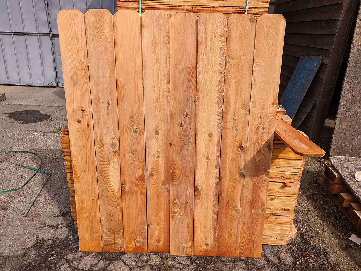 1x6x5' Cedar Fence